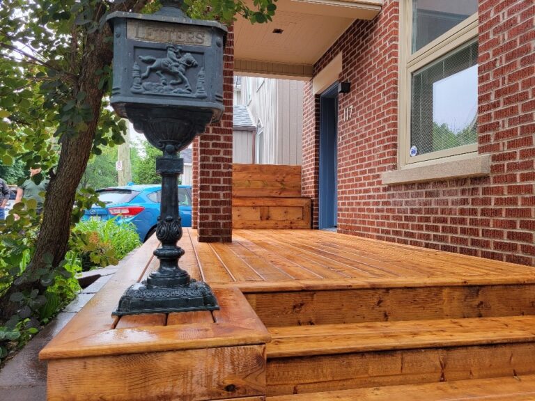 Waverly Way deck building project 2