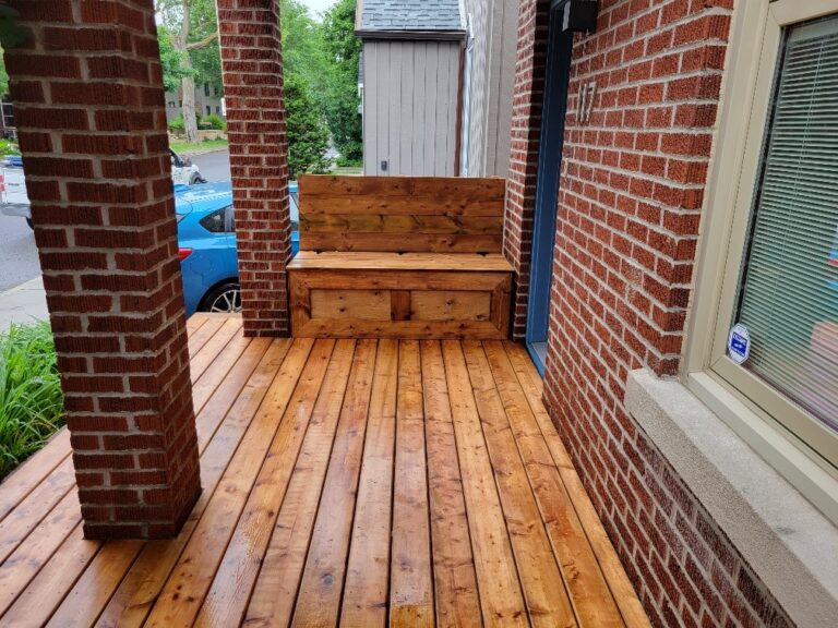 Waverly Way deck building project 6